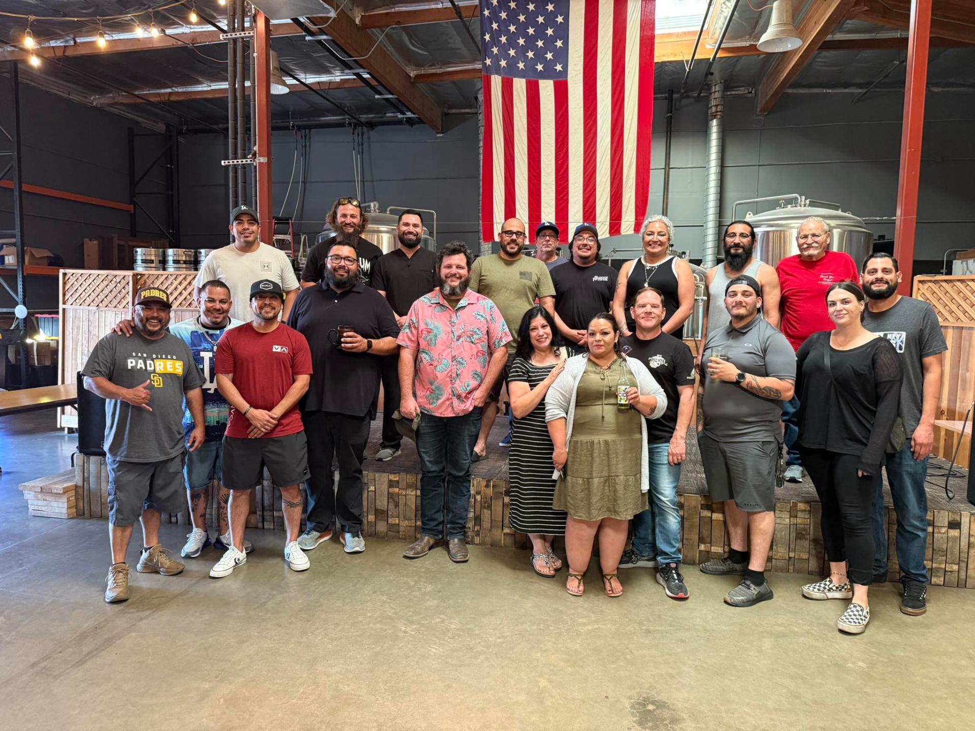Bakersfield Veterans gathering